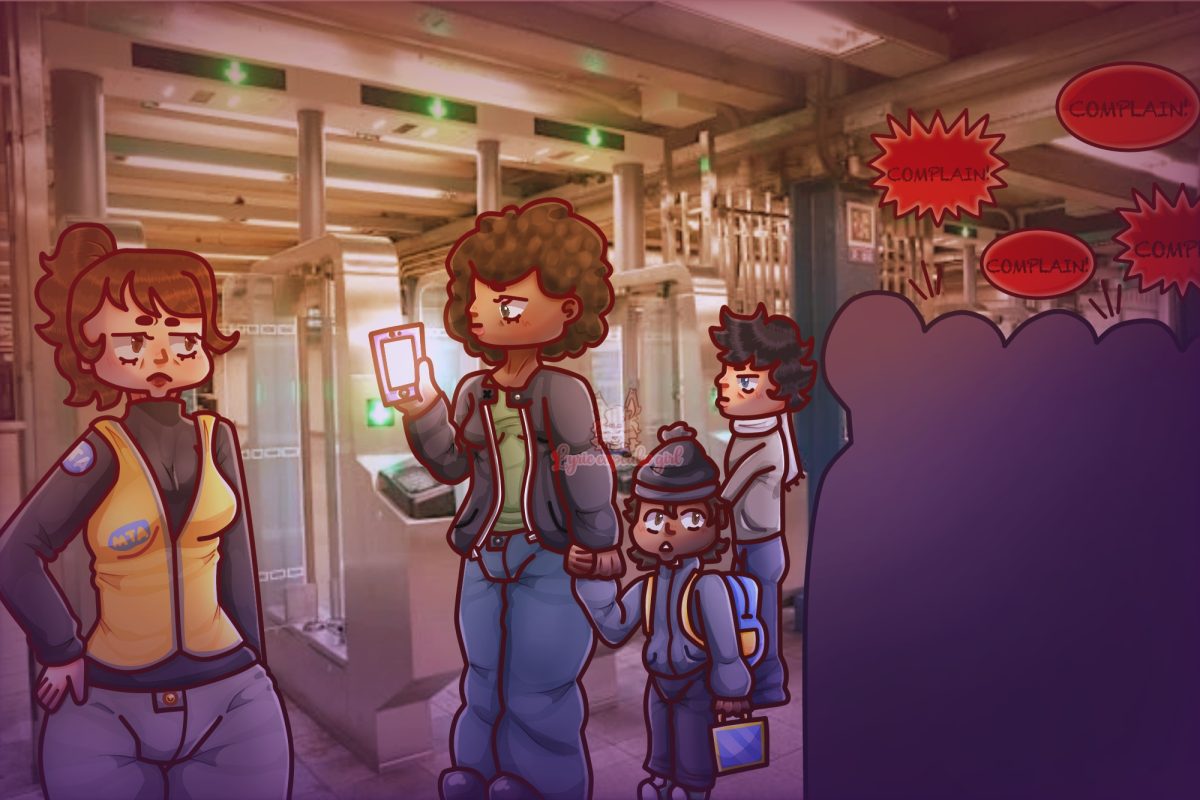 MTA new turnstiles cause more problems than they solve

Illustration by: Lyric Evans